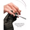 Yusibra Bisturi Empujador Para Uñas Manicure Acero Inoxidable