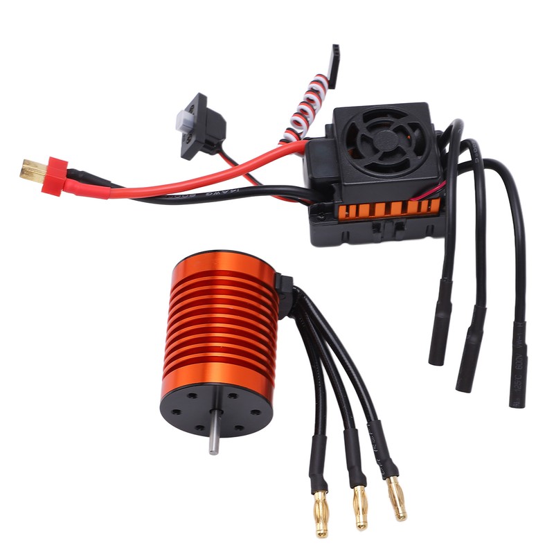 F540 4370KV RC Brushless Motor 60A ESC Waterproof T Plug
