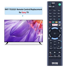 GOUYESHO Replacement Remote Control RMT-TX101D for Sony Bravia TV KD-55X8507C KDL-32R503C KDL-40R453C KD-49XE7077 KDL-40R453C KD-55X8505C KDL-24W605A KDL-60NX725 KDL 4242W655A KDL-32R415