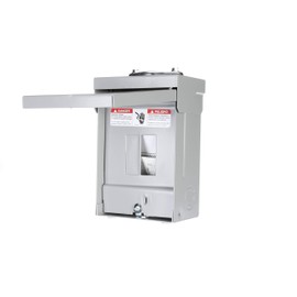 Siemens W0204ML1060U 60 Amp Outdoor Circuit Breaker Enclosure , 9.5 x 6 x 5 inches, Gray