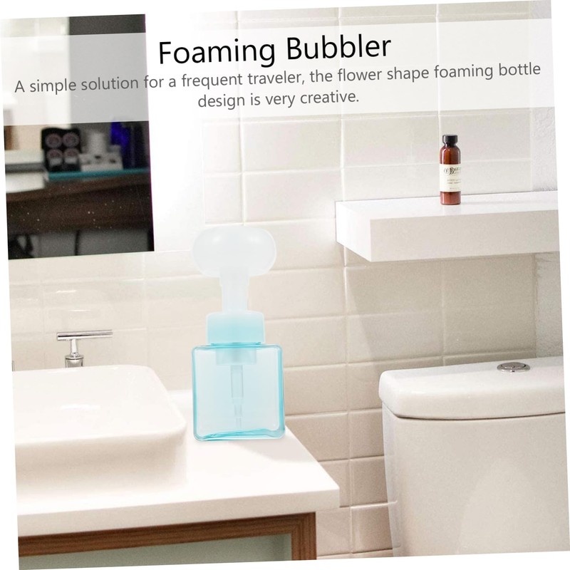 Sosoport Empty Foaming Bottle Dispenser Refillable Travel Soap Container for