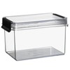 Plast Team Oslo System Box 1.2 L, Plastic, White/Black, One