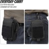 WYNEX Tactical EDC Pouch, Molle Utility Pouches Gadget Organiser Phone