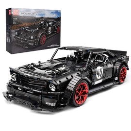 Mould King 13108N Mustang Car Building Kits, MOC Building Blocks Set to Build, Gift Toy for Kids Age 8+ /Adult Collections Enthusiasts(2943 Pieces, Static Versionl)