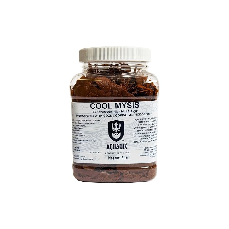 Brine Shrimp Direct Cool Mysis Tropical Fish Flake Enriched with