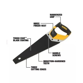 Dewalt Standard Hand Saw- 15 In. 8 TPI