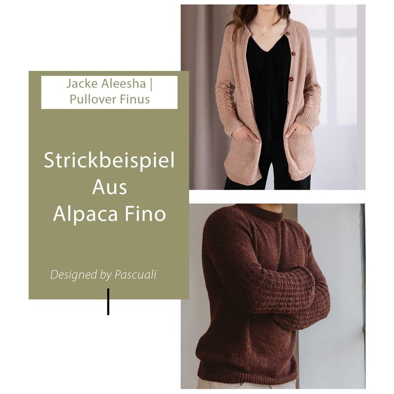 50 g Pascuali Alpaca Fino Knitting Wool Made from 100%