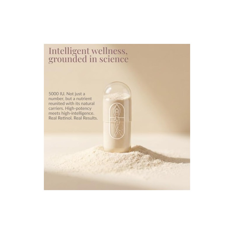 Vitamin A 5000 IU Retinol Acetate, 120 Capsules
