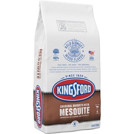 Kingsford Original Charcoal Briquettes with Mesquite, BBQ Charcoal for Grilling - 16 Pounds