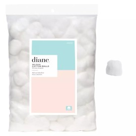 Diane 얼굴용 다이앤 100 순면 볼 메이크업 제거 매니큐어 일상적인 가정용 응급처치 동물 실험 없음 저자극성 [100 Count (Pack of 1)] Diane 100% Cotton Ball Makeup Remover for Face, Everyday Household Use, Emergency Care, No Animal Testing, Hypoallergenic [100 Count (Pack of 1)]