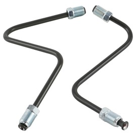 Carbhub Front Brake Tube Caliper to Flex Hose Compatible with Toyota Tacoma 2005 2006 2007 2008 2009 2010 2011 Left and Right Set Replaces Parts Number 47317-04050 47318-04110 4731704050 4731804110