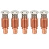 5Pcs Plasma Torch Electrode Copper High Temperature Resistance Accessories 220971