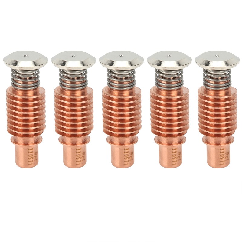 5Pcs Plasma Torch Electrode Copper High Temperature Resistance Accessories 220971