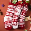 JOYIN 3 Pack 45cm Knit Christmas Stockings, Large Rustic Yarn