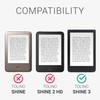 kwmobile Protective Case Compatible with Tolino Shine 3 Flip Case