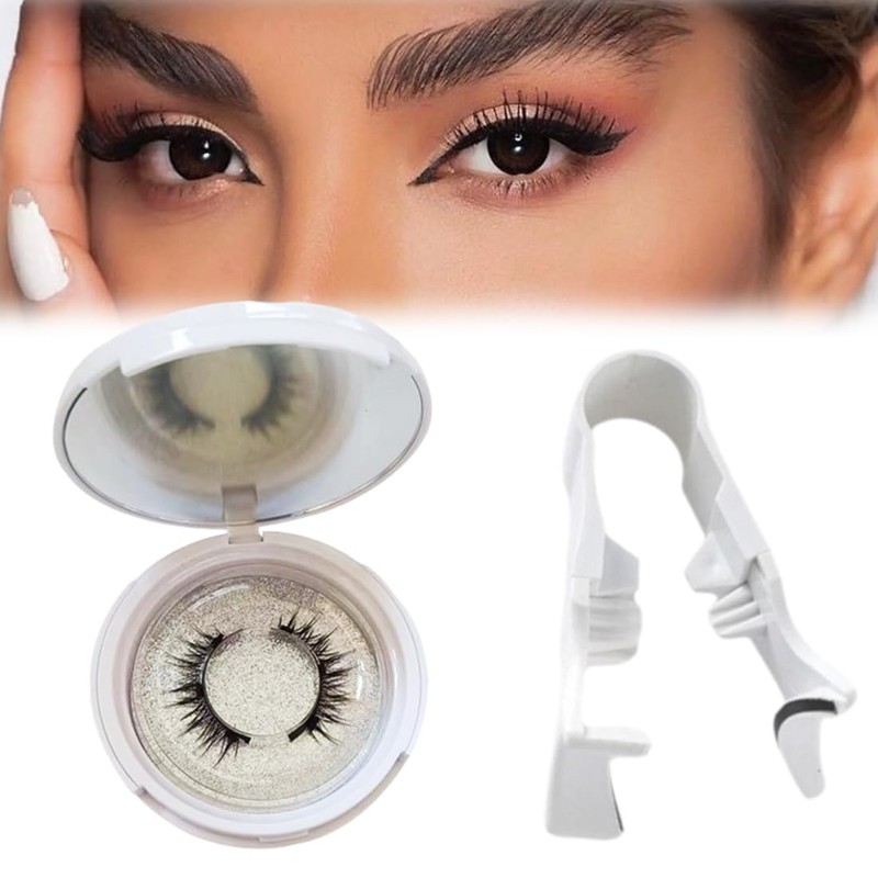 LQIOACU 1 Paar Magnetische wimpern, Wimpern magnetisch, Magnetic lashes, Kein