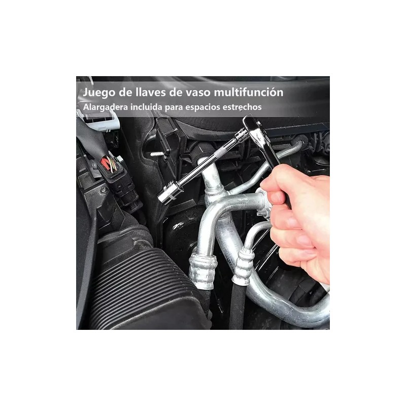 Kit Juego De Herramientas Mecánicas Autocle Manuales 46pcs