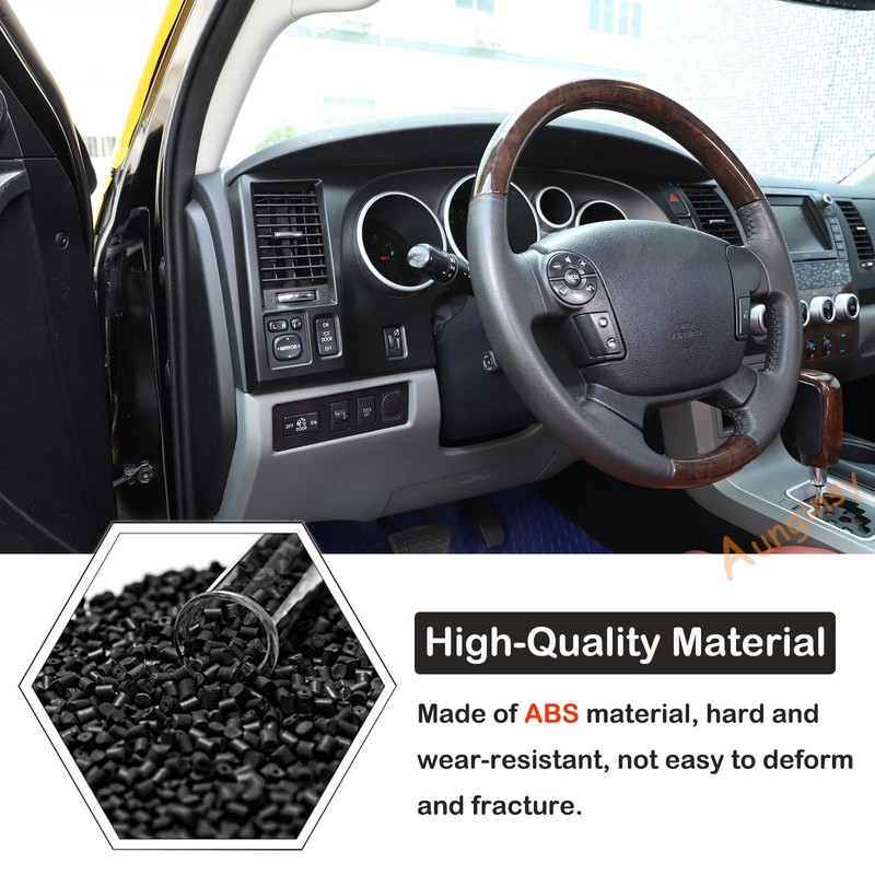 Aunginsy Car Center Console Dashboard Panel Frame Cover Trim Fit