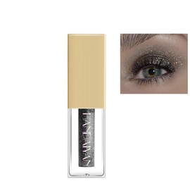 BEUKING Eye shadow 12 Colors White/Purple/Black/Red/Pink/Orange/Silver Waterproof Long Lasting Glitter Highlighter Pearlescent Shiny Eye Shadow Sequin Eye Silky Cosmetics For Daily Eye Makeup (12#)