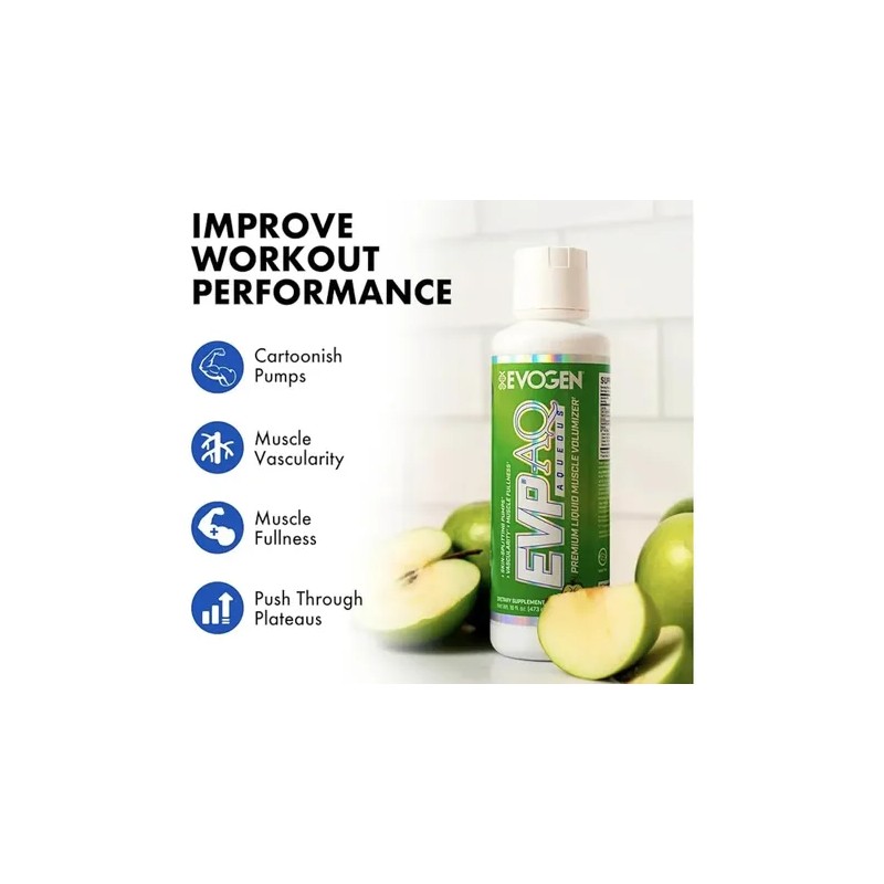 Evogen Evp Aq Gliserol Líquido 32 Servicios Sabor Sour Apple