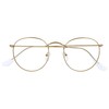 OPULIZE-Sol Gafas de lectura con bloqueo de luz azul Metal