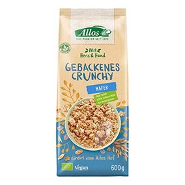 Allos Organic Crunchy Oats Baked with Heart & Hand (1 x 600 g)