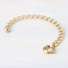 Necklace, Extender, Chain, Gold, 2.4 inches (6 cm), Universal, Made in Japan, Pure Craft