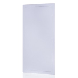 Suteck Plumbing Access Panel for Drywall Ceiling 14 x 29 Inch Reinforced Plastic Wall Access Doors Removable Hinged White