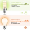 E26 LED Bulb, 25W Corn Light 200W Equivalent 3000K Warm