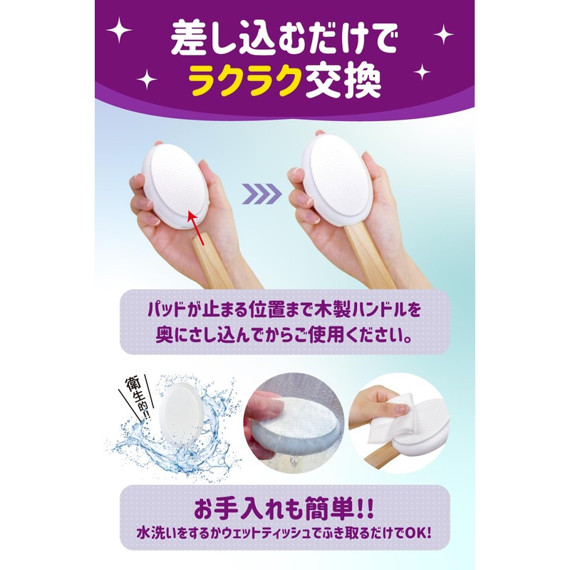 Dermatologist Recommended, Nureasy Replacement Pad, Dedicated Pad, Back Application Tool,