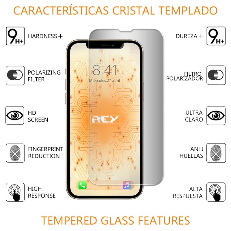 REY Anti-Spy Screen Protector for DOOGEE N55 - N55 PRO