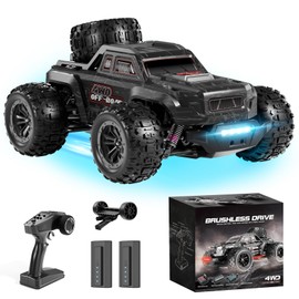 Remote Control Car 4WD RC Car 1:16 Brushless Motor 42 km/h High Speed Monster Truck Remote Controlled 2.4 GHz RC Off-Road Racing Car Cars Toy Gift for Children and Adults