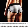 9-Sheet Variety Pack of Large Barbed Wire Temporary Tattoos, Long
