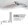 Boat Rudder RC Dual Pickup,110mm Aluminum Alloy Water Absorbing Steering
