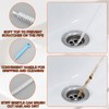 Drain Snake Kit for Hair Removal and Clog Cleaning, Snake