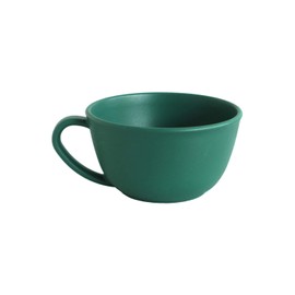 Tradition Acoustic TRIBECA PLAWARE Soup Cup, Green, 15.9 fl oz (450 ml)