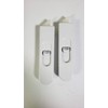 Truth Hardware 2-19/32" Mortised Tilt Latch (Right Hand, White)