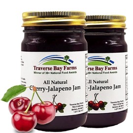 Traverse Bay Farms Fruit Jams and Butters (Cherry Jalapeno, 2 Jars)