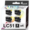 TG Imaging Compatible LC51 Ink Cartridge Replacement for Brother LC-51