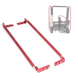 Yeebyee Supporting Pull Rod Kit Aluminum Alloy Upgrade Red Tie Rod Set for Ender 3/Ender 3 V2/Ender 3 pro 3D Printer (365mm/14.4")