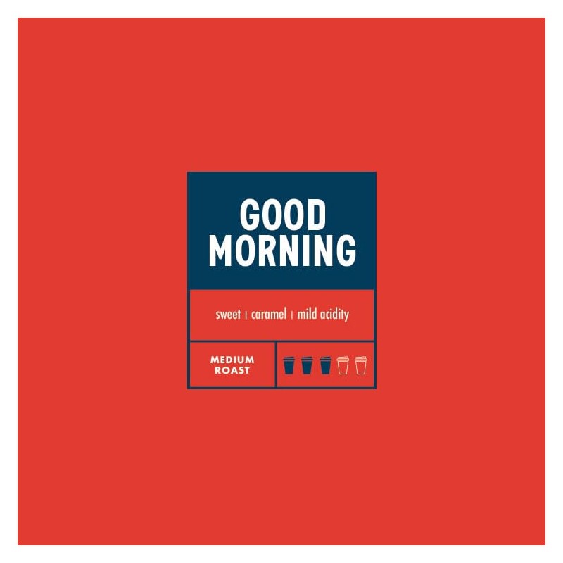 Boyd's Good Morning Ground Coffee, Medium Roast, 5 Pack (2.5