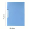 YFFSFDC A4 Folders Rotating Side Open Clear Folders Large Capacity