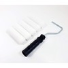 Paint Roller 4-Inch Kit with Tray, for Painting Walls, Ceilings,