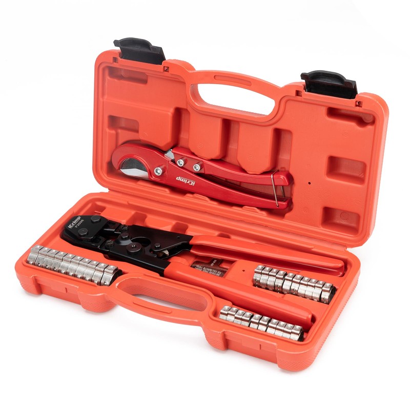 iCRIMP KIT-1096D PEX Clamp Tool Kit for 3/8 to 1