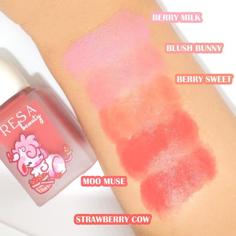 Fresa Beauty Fresh Berry Liquid Dewy Lightweight Blush:_Strawberry Cow
