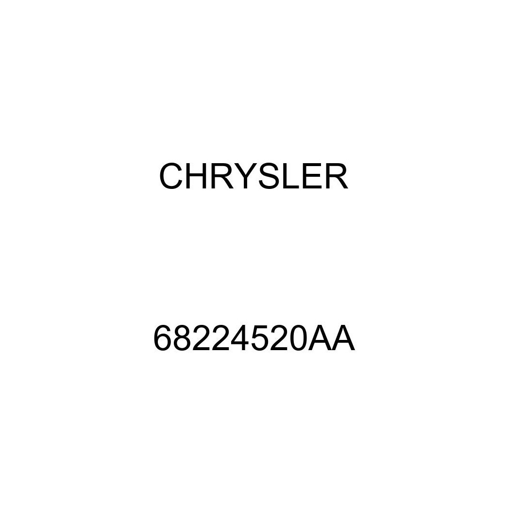 Genuine Chrysler Parts - Resonator-Air Cleaner (68224520AA)