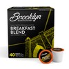 Brooklyn Beans Breakfast Blend Gourmet Coffee Pods - Compatible with
