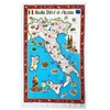BLU RITMO Kitchen Towel Set, Cotton Kitchen Towels Made in