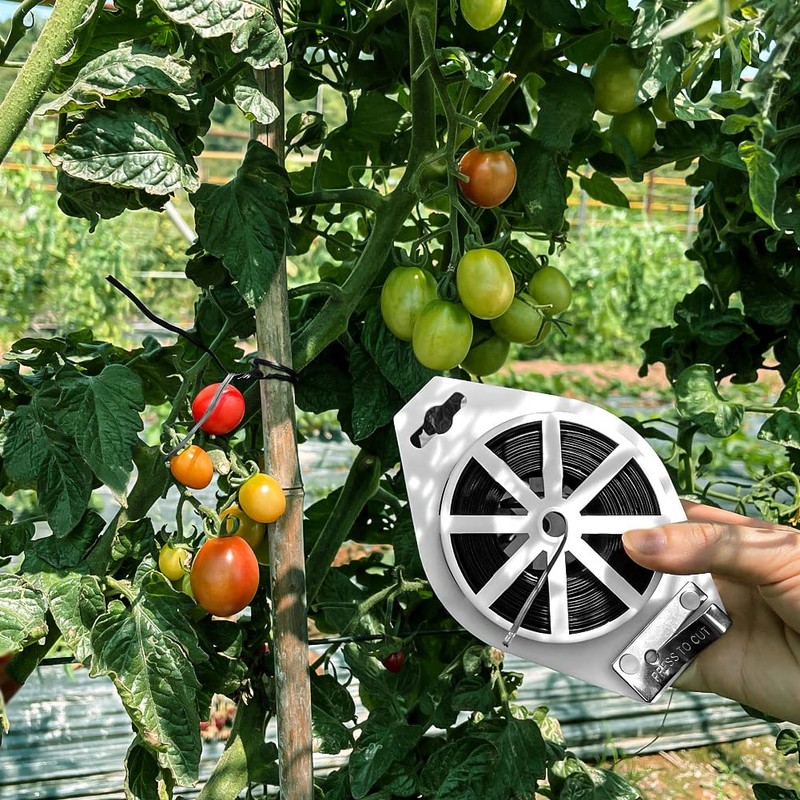 Shintop 328 Feet Garden Plant Twist Tie with Cutter for