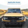 PDKLIN for Bronco Windshield Wipers Trim Covers Fit for Ford